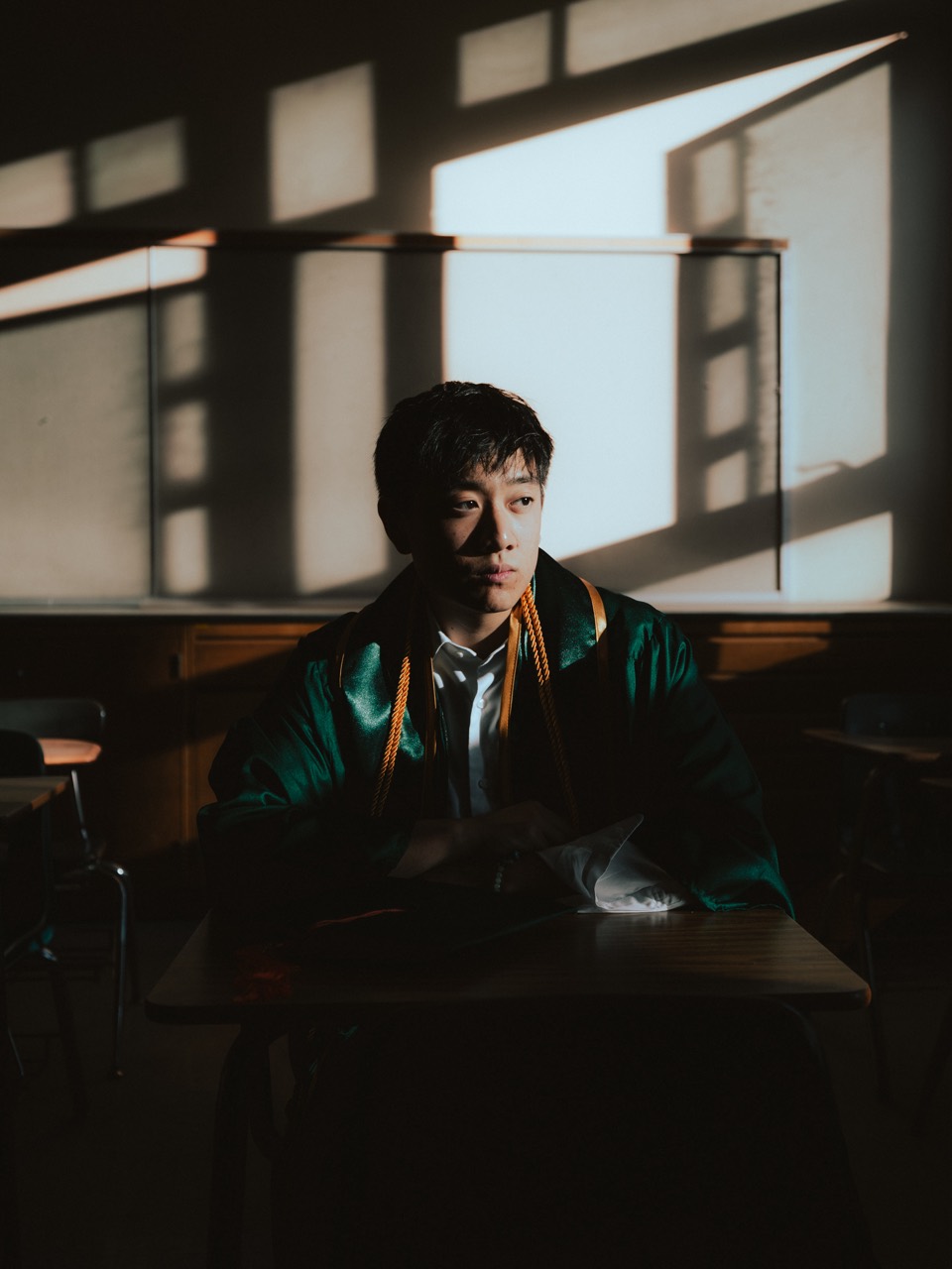 Portrait of Justin Chan.
